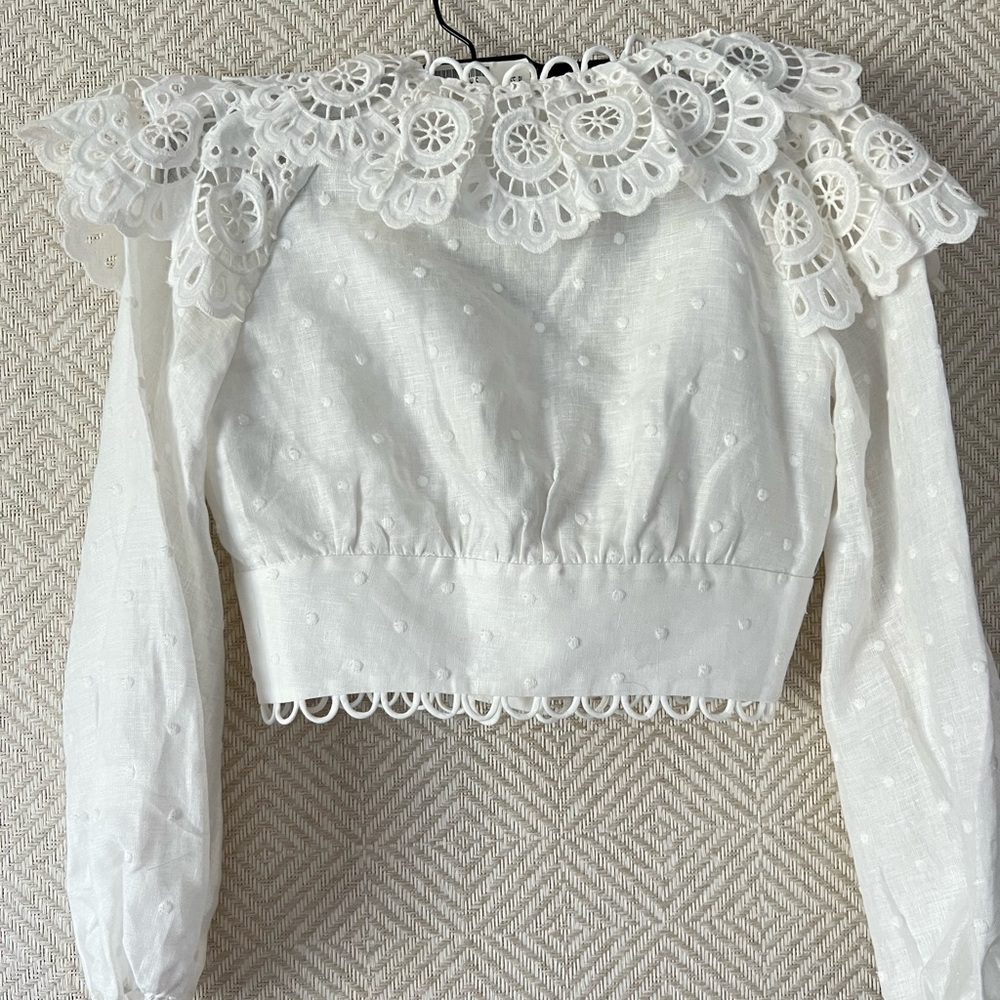 NWT Zimmermann Bellitude Scallop Top Size 00 - Picture 5 of 9